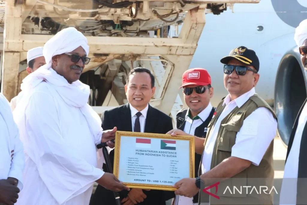 Bantuan Kemanusiaan Indonesia Tiba di Sudan untuk Korban Bencana dan Konflik